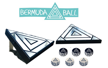 Bermuda Ball Set - Navy Blue & White